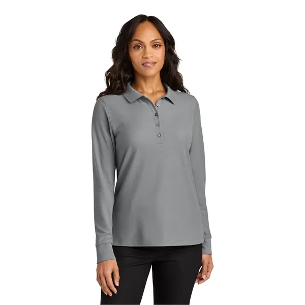 Port Authority Women's Wearever Signature Pique Long Slee... - Port Authority Women's Wearever Signature Pique Long Slee... - Image 14 of 44