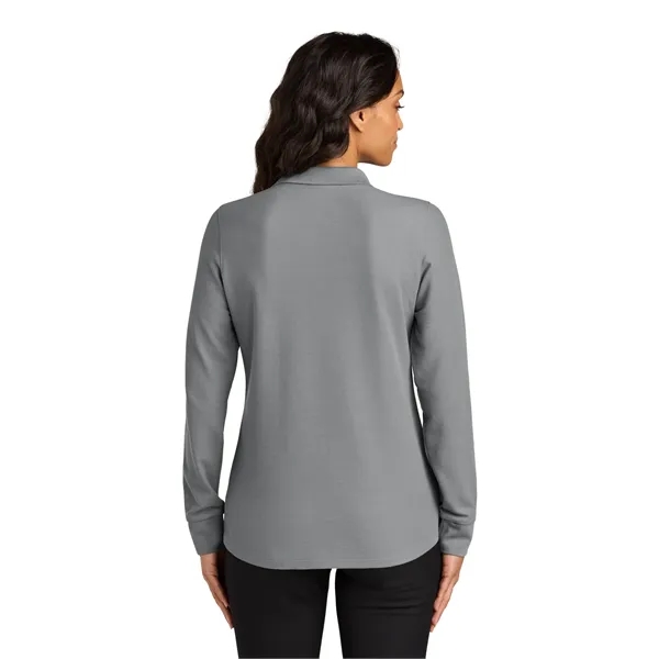 Port Authority Women's Wearever Signature Pique Long Slee... - Port Authority Women's Wearever Signature Pique Long Slee... - Image 15 of 44