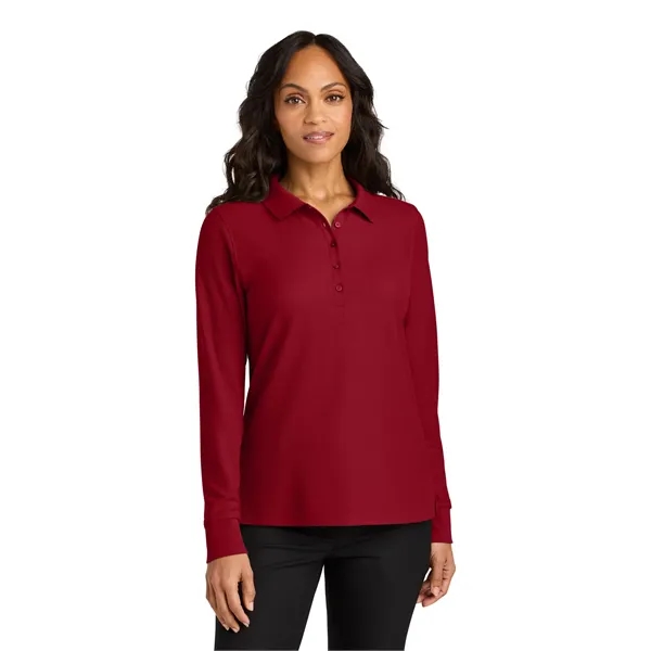 Port Authority Women's Wearever Signature Pique Long Slee... - Port Authority Women's Wearever Signature Pique Long Slee... - Image 19 of 44