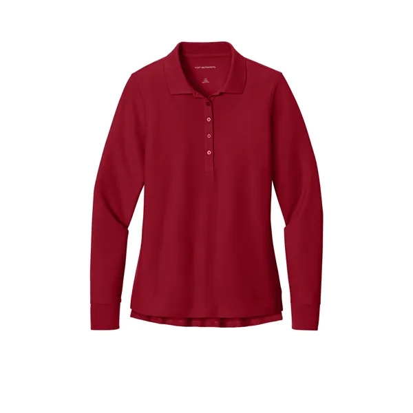 Port Authority Women's Wearever Signature Pique Long Slee... - Port Authority Women's Wearever Signature Pique Long Slee... - Image 22 of 44