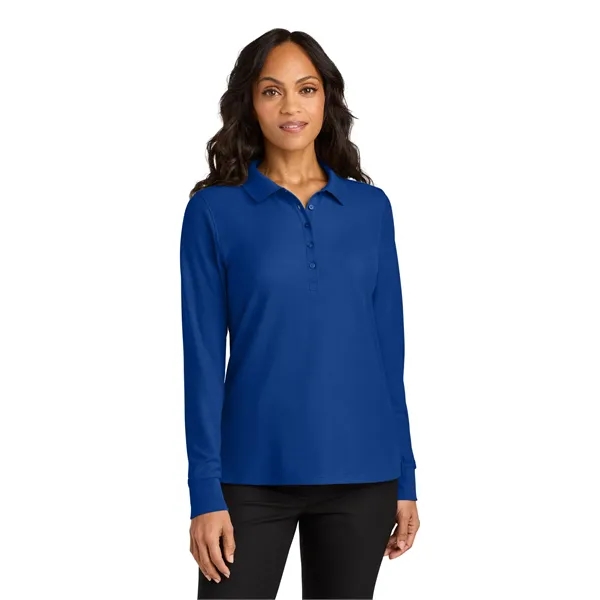 Port Authority Women's Wearever Signature Pique Long Slee... - Port Authority Women's Wearever Signature Pique Long Slee... - Image 34 of 44
