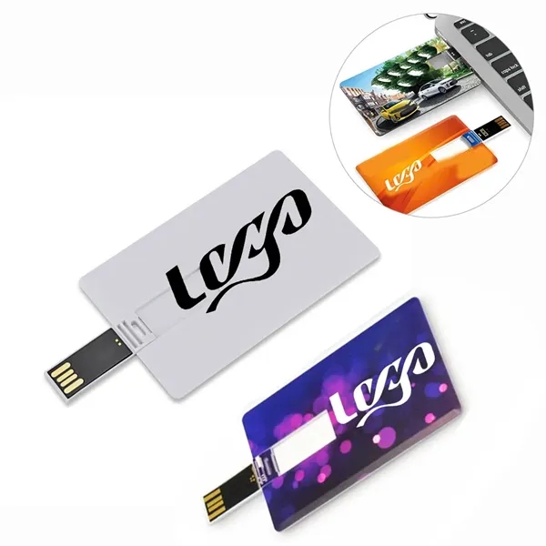 Card Flip Custom Flash Drive - Card Flip Custom Flash Drive - Image 0 of 2