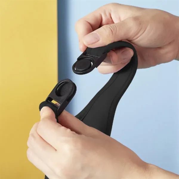 Insulated Water Bottle Carrier Sleeve with Shoulder Strap - Insulated Water Bottle Carrier Sleeve with Shoulder Strap - Image 4 of 7