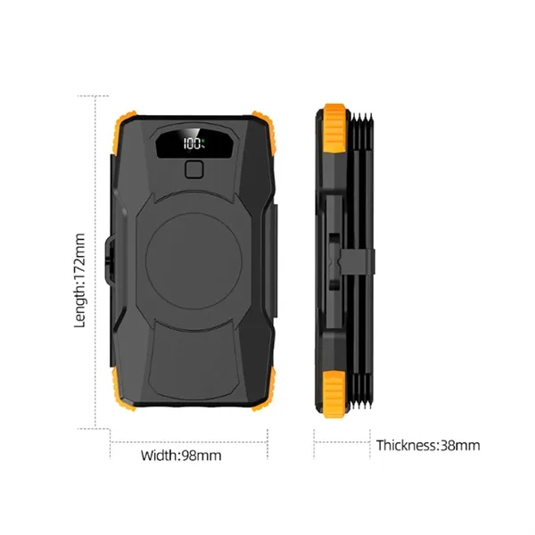 Portable Car Jump Starter & Power Bank with LED Light - Portable Car Jump Starter & Power Bank with LED Light - Image 1 of 6