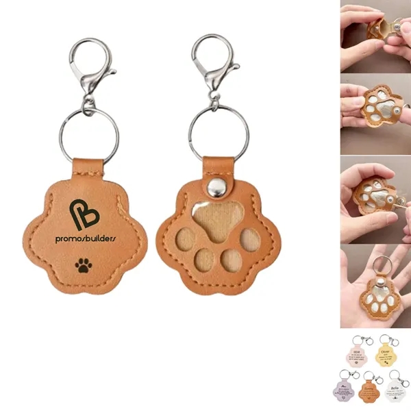 Pet Hair Memorial Keychain - Portable Fur Collector - Pet Hair Memorial Keychain - Portable Fur Collector - Image 0 of 5