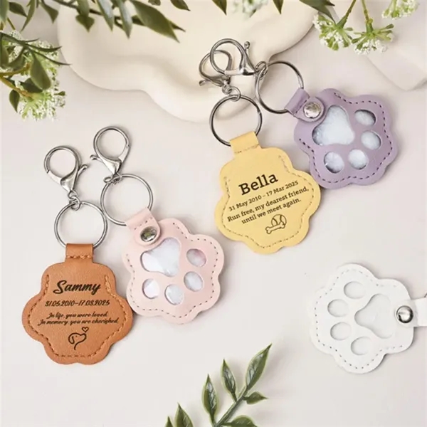 Pet Hair Memorial Keychain - Portable Fur Collector - Pet Hair Memorial Keychain - Portable Fur Collector - Image 3 of 5