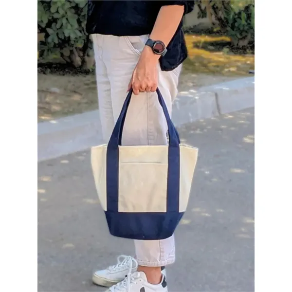 Mini Canvas Tote Bag - Mini Canvas Tote Bag - Image 5 of 7
