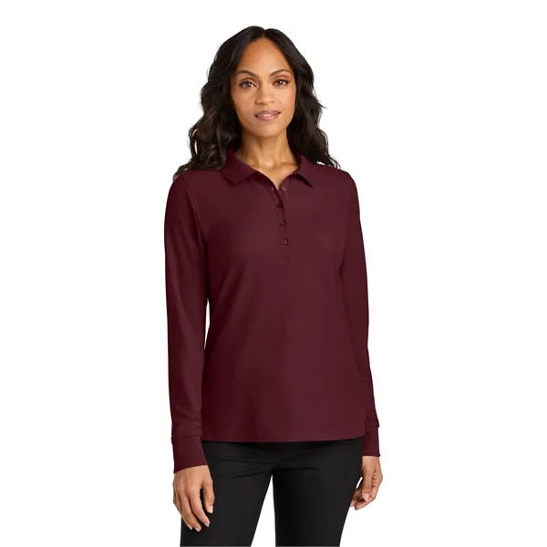 Port Authority Women's Wearever Signature Pique Long Slee...