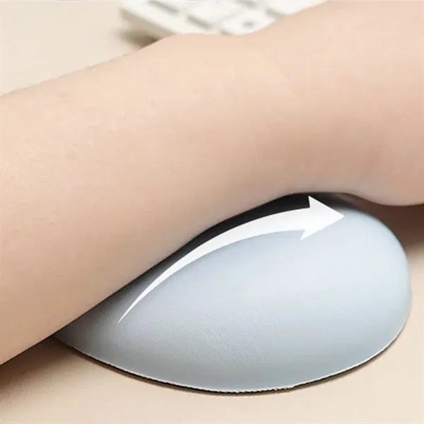 Soft Skin Silicone Ergonomic Cooling Mouse Wrist Rest - Soft Skin Silicone Ergonomic Cooling Mouse Wrist Rest - Image 5 of 9