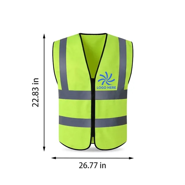 MOQ 20 Reflective Safety Vest - MOQ 20 Reflective Safety Vest - Image 1 of 9