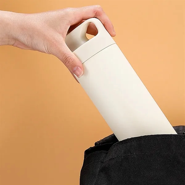 Double-Wall Stainless Steel Insulated Tumbler with Straw - Double-Wall Stainless Steel Insulated Tumbler with Straw - Image 2 of 14