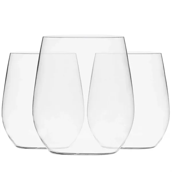 12oz PET Stemless Wine Glasses - 12oz PET Stemless Wine Glasses - Image 2 of 4