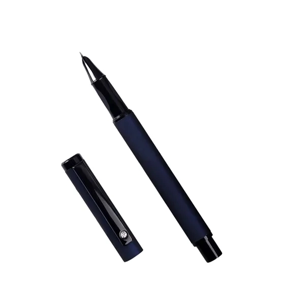 Luxury Metal Fountain Pen with Fine Nib - Luxury Metal Fountain Pen with Fine Nib - Image 5 of 6