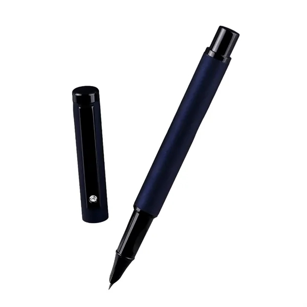 Luxury Metal Fountain Pen with Fine Nib - Luxury Metal Fountain Pen with Fine Nib - Image 6 of 6