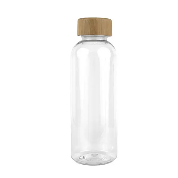16 oz Recycled RPET Bottle With Bamboo Cap - 16 oz Recycled RPET Bottle With Bamboo Cap - Image 5 of 7