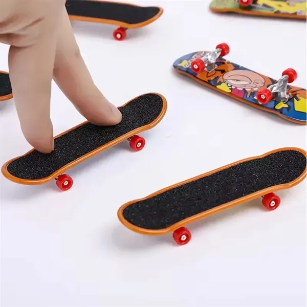 Funny Finger Technology Mini Fingerboard Alloy Skateboard - Funny Finger Technology Mini Fingerboard Alloy Skateboard - Image 0 of 4