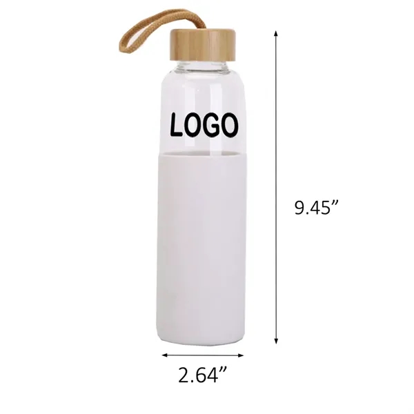 High Borosilicate Glass Sports Water Bottle - High Borosilicate Glass Sports Water Bottle - Image 1 of 1