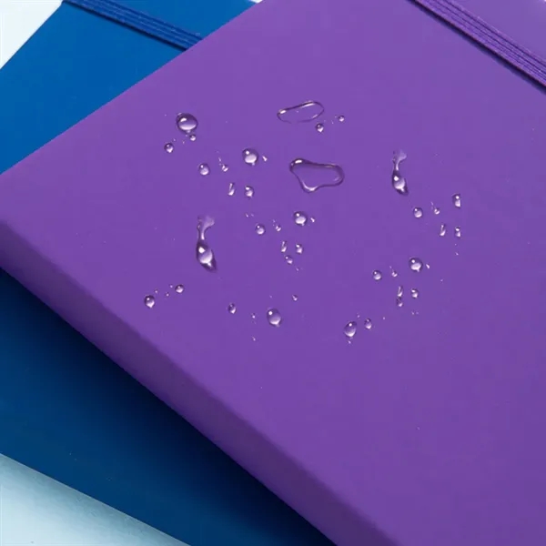 A5 Lined PU Leather Writing Journal Notebook with Pen - A5 Lined PU Leather Writing Journal Notebook with Pen - Image 8 of 8