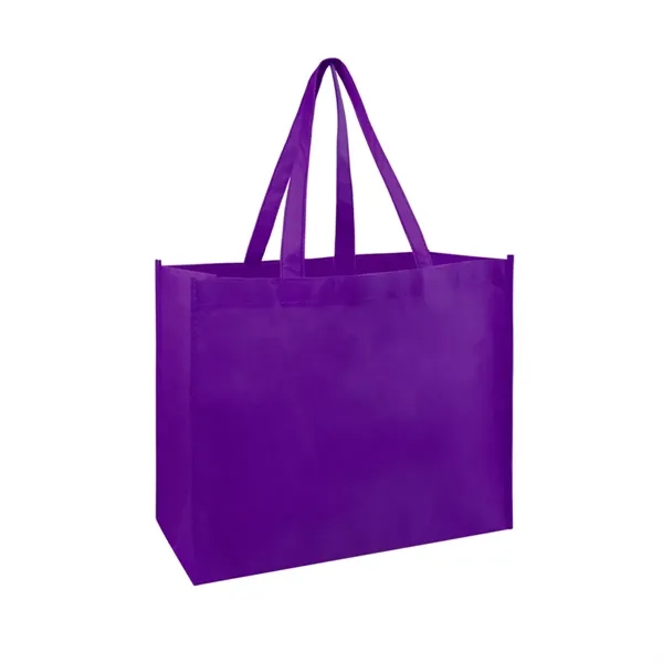 Large 80 GSM Non Woven Grocery Tote Bags with Handle - Large 80 GSM Non Woven Grocery Tote Bags with Handle - Image 5 of 10