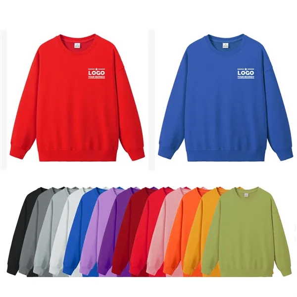 Cotton Crewneck Sweatshirt - Cotton Crewneck Sweatshirt - Image 0 of 2