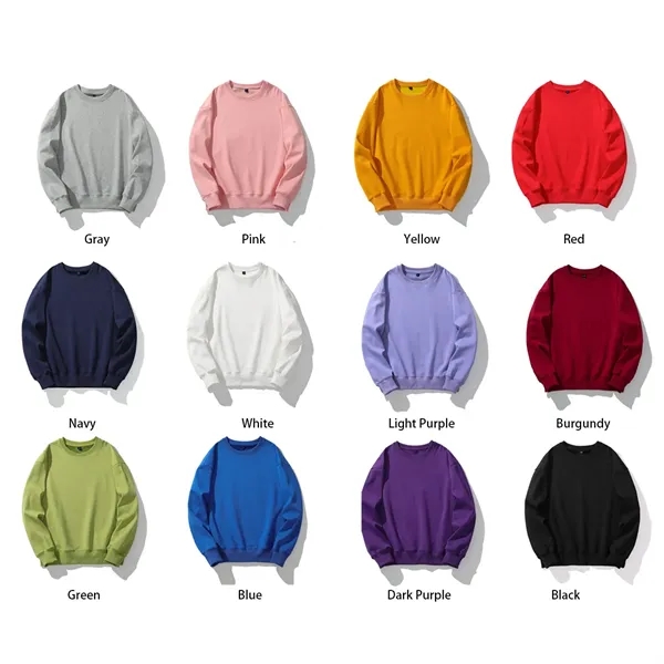 Cotton Crewneck Sweatshirt - Cotton Crewneck Sweatshirt - Image 1 of 2