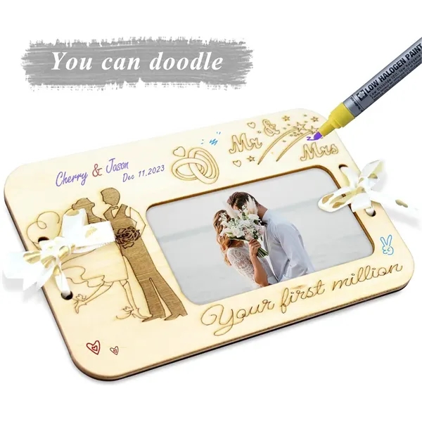 Wooden Wallet Cash Gift - Birthday & Wedding Present - Wooden Wallet Cash Gift - Birthday & Wedding Present - Image 5 of 5