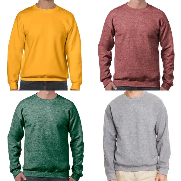 Adult 7.75 oz. Cotton Blend Crewneck Sweatshirt - Adult 7.75 oz. Cotton Blend Crewneck Sweatshirt - Image 3 of 3