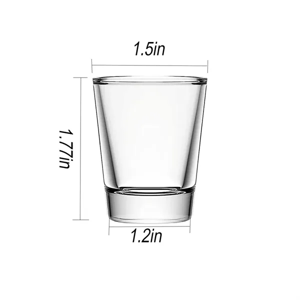 Clear Compact Glass Mini Shot Cup - Clear Compact Glass Mini Shot Cup - Image 1 of 1