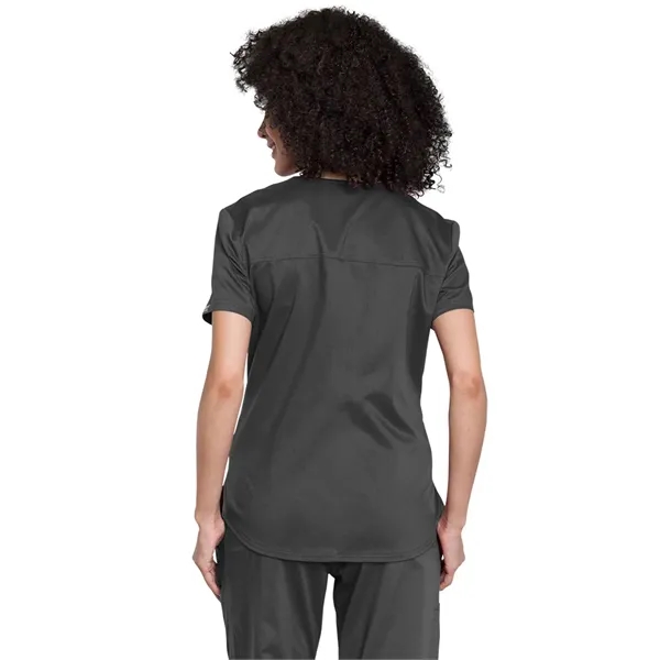 Cherokee - Workwear Revolution - Tuckable V-Neck O.R. Top - Cherokee - Workwear Revolution - Tuckable V-Neck O.R. Top - Image 10 of 17