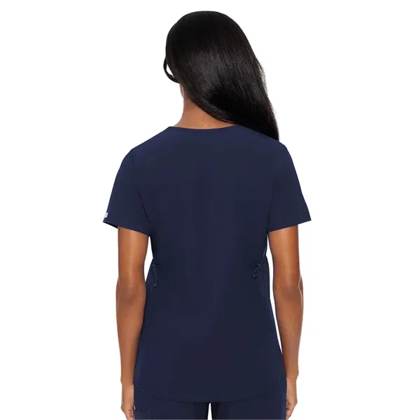Med Couture - Activate - Women's 2-Pocket Maternity V-Nec... - Med Couture - Activate - Women's 2-Pocket Maternity V-Nec... - Image 2 of 7