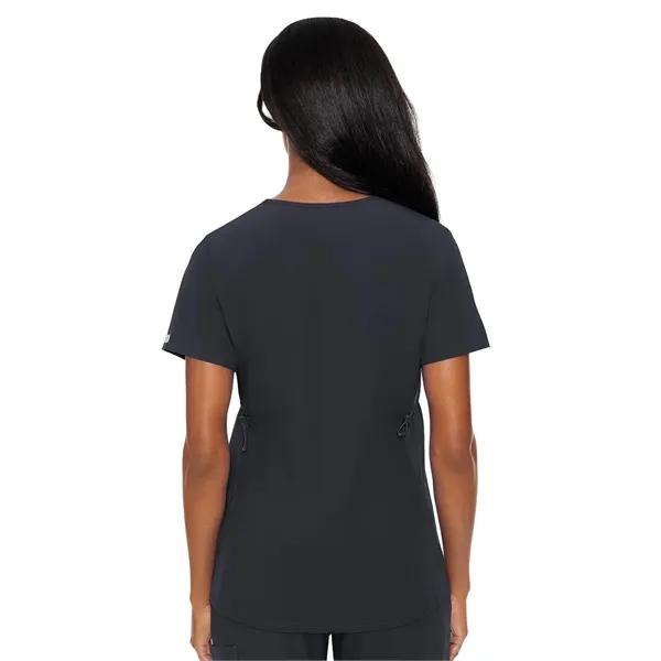 Med Couture - Activate - Women's 2-Pocket Maternity V-Nec... - Med Couture - Activate - Women's 2-Pocket Maternity V-Nec... - Image 4 of 7