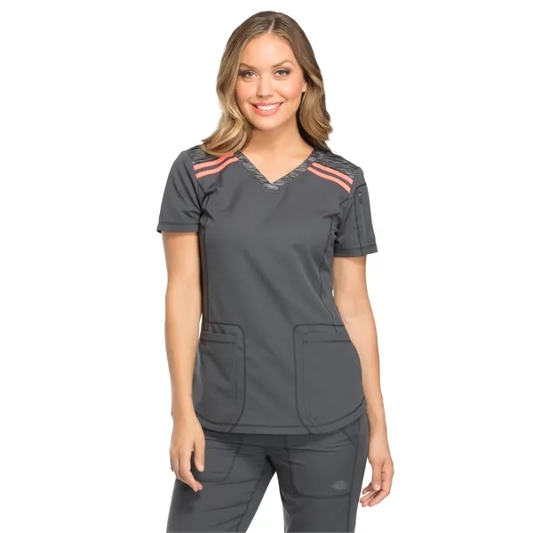 Dickies Medical - Dynamix - Women's V-Neck Top - Dickies Medical - Dynamix - Women's V-Neck Top - Image 9 of 9