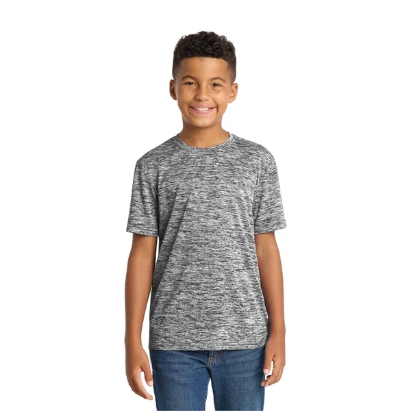 Sport-Tek Youth PosiCharge Electric Heather Tee. - Sport-Tek Youth PosiCharge Electric Heather Tee. - Image 0 of 19
