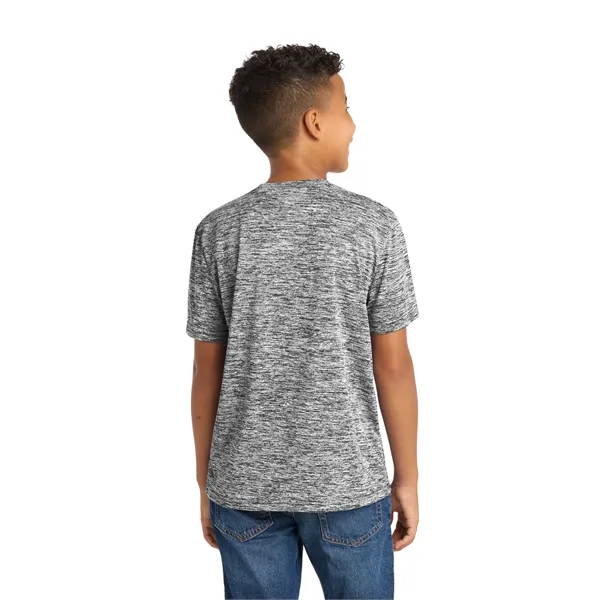 Sport-Tek Youth PosiCharge Electric Heather Tee. - Sport-Tek Youth PosiCharge Electric Heather Tee. - Image 2 of 19