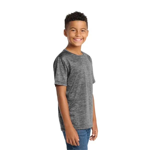 Sport-Tek Youth PosiCharge Electric Heather Tee. - Sport-Tek Youth PosiCharge Electric Heather Tee. - Image 7 of 19