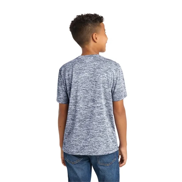 Sport-Tek Youth PosiCharge Electric Heather Tee. - Sport-Tek Youth PosiCharge Electric Heather Tee. - Image 9 of 19