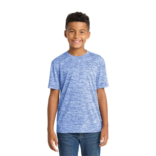 Sport-Tek Youth PosiCharge Electric Heather Tee. - Sport-Tek Youth PosiCharge Electric Heather Tee. - Image 11 of 19