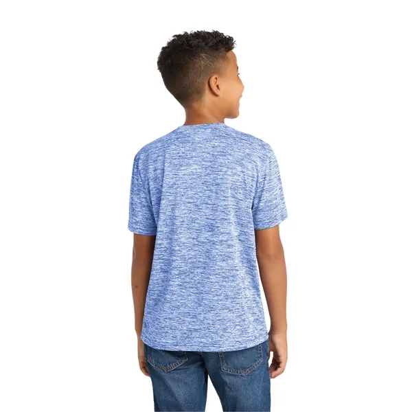 Sport-Tek Youth PosiCharge Electric Heather Tee. - Sport-Tek Youth PosiCharge Electric Heather Tee. - Image 12 of 19