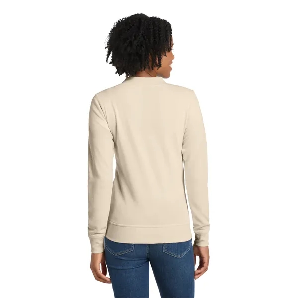 Sport-Tek Women's Lightweight French Terry Bomber - Sport-Tek Women's Lightweight French Terry Bomber - Image 6 of 14