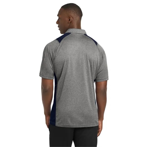 Sport-Tek Heather Colorblock Contender Polo. - Sport-Tek Heather Colorblock Contender Polo. - Image 29 of 54