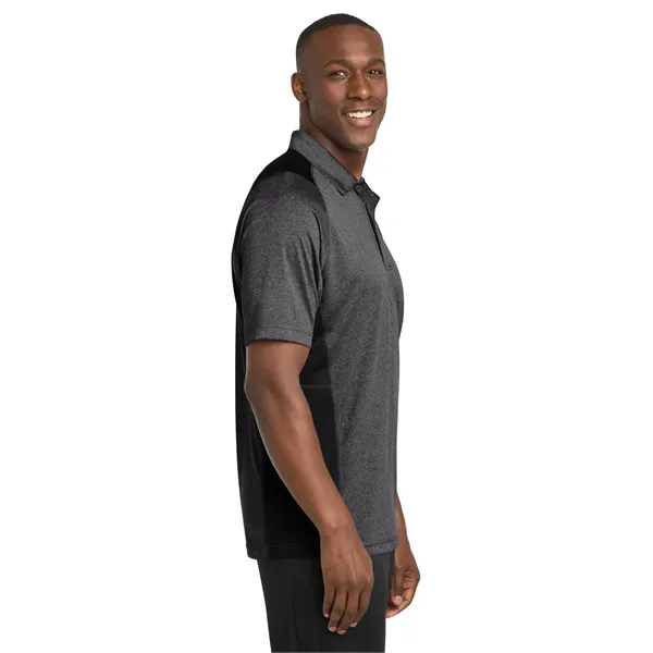Sport-Tek Heather Colorblock Contender Polo. - Sport-Tek Heather Colorblock Contender Polo. - Image 44 of 54