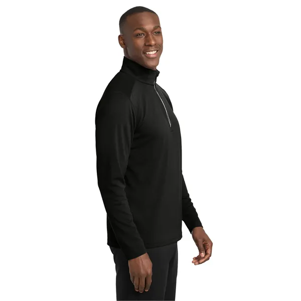 Sport-Tek Sport-Wick Textured 1/4-Zip Pullover. - Sport-Tek Sport-Wick Textured 1/4-Zip Pullover. - Image 3 of 29