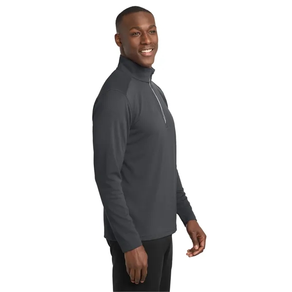 Sport-Tek Sport-Wick Textured 1/4-Zip Pullover. - Sport-Tek Sport-Wick Textured 1/4-Zip Pullover. - Image 18 of 29