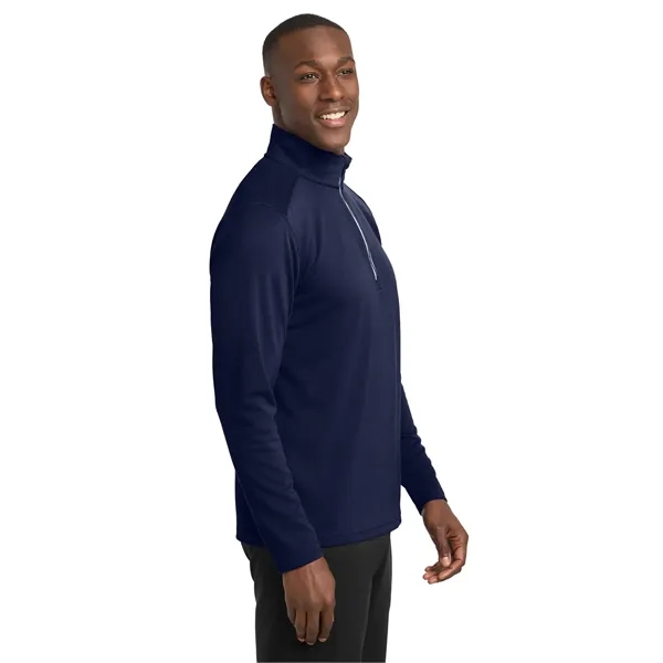 Sport-Tek Sport-Wick Textured 1/4-Zip Pullover. - Sport-Tek Sport-Wick Textured 1/4-Zip Pullover. - Image 23 of 29
