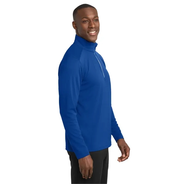 Sport-Tek Sport-Wick Textured 1/4-Zip Pullover. - Sport-Tek Sport-Wick Textured 1/4-Zip Pullover. - Image 28 of 29