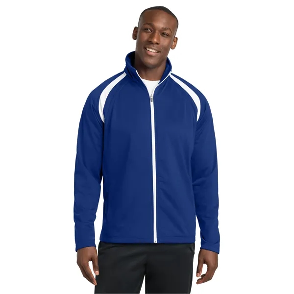 Sport-Tek Tricot Track Jacket. - Sport-Tek Tricot Track Jacket. - Image 4 of 17
