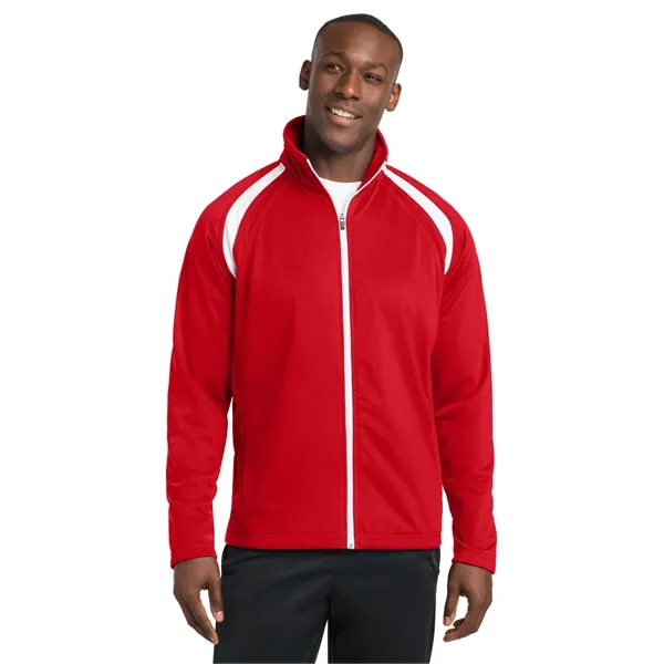 Sport-Tek Tricot Track Jacket. - Sport-Tek Tricot Track Jacket. - Image 13 of 17