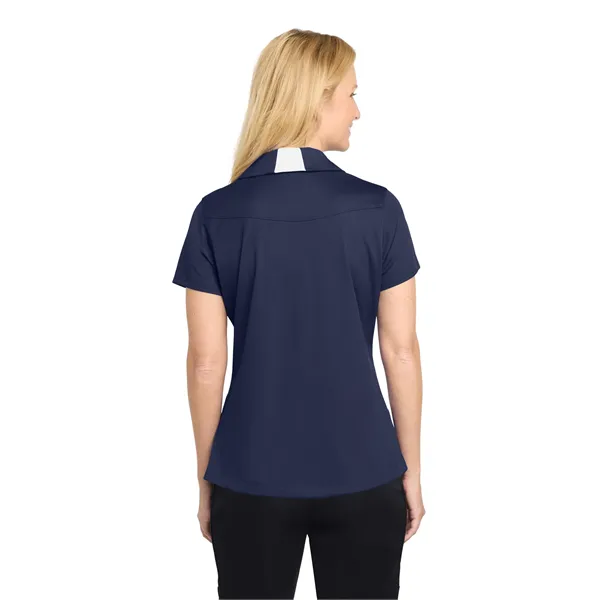 Sport-Tek Women's Side Blocked Micropique Sport-Wick Polo. - Sport-Tek Women's Side Blocked Micropique Sport-Wick Polo. - Image 16 of 59