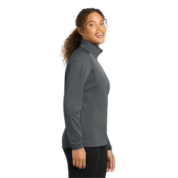Sport-Tek Women's Sport-Wick Textured 1/4-Zip Pullover. - Sport-Tek Women's Sport-Wick Textured 1/4-Zip Pullover. - Image 12 of 29