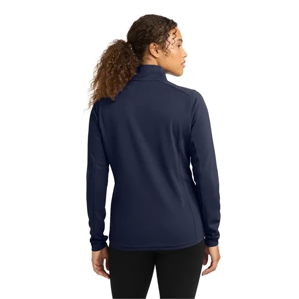 Sport-Tek Women's Sport-Wick Textured 1/4-Zip Pullover. - Sport-Tek Women's Sport-Wick Textured 1/4-Zip Pullover. - Image 19 of 29